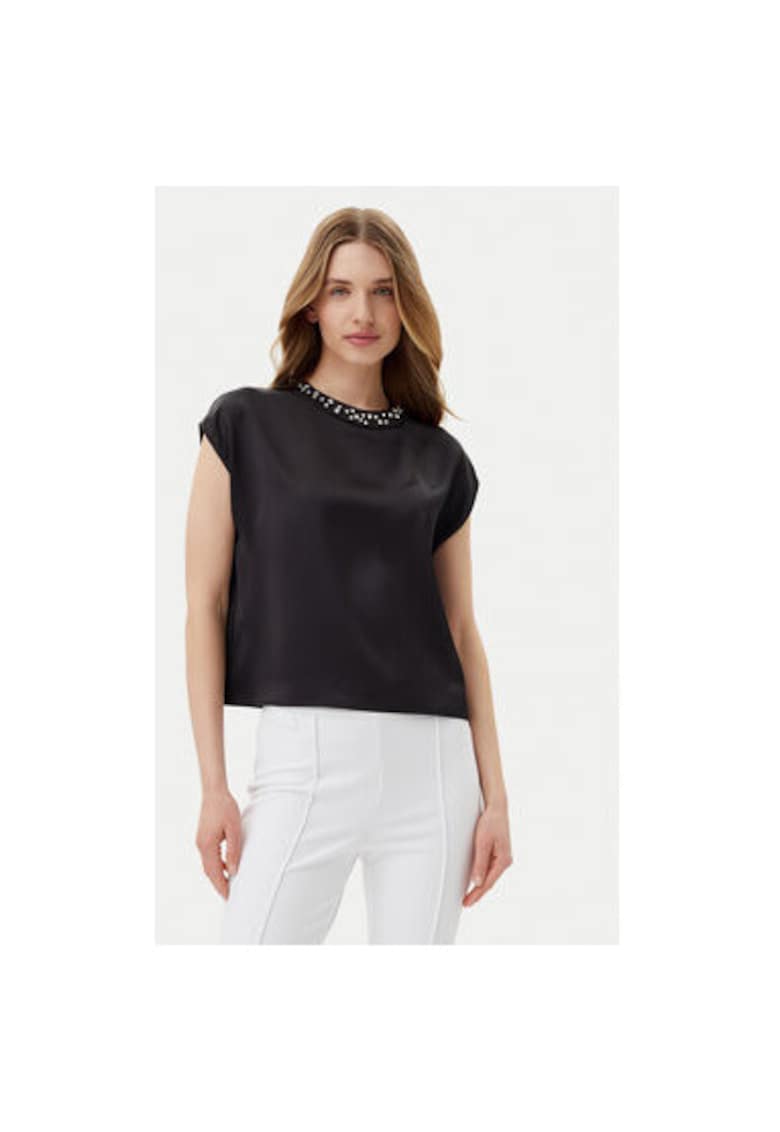Bluza dama  RIC3JBA - Poliester - M INTL - Negru