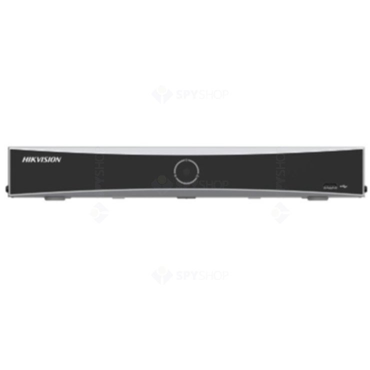 NVR 16 canale Hikvision AcuSeek DS-7616NXI-K1/VPRO, 12 MP, 160 Mbps, recunoastere faciala, protectie perimetrala