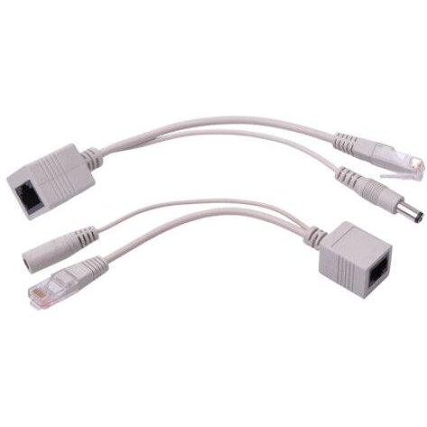 GEMBIRD PP12-POE-0.15M-W Gembird UTP passive POE adapter kit, 0.15m