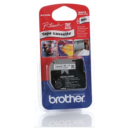 Brother Banda laminata MK231BZ