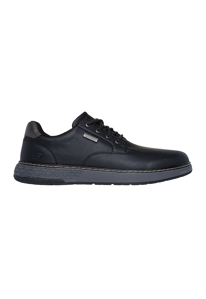 Oferte la Pantofi casual impermeabili de piele ecologica - Negru