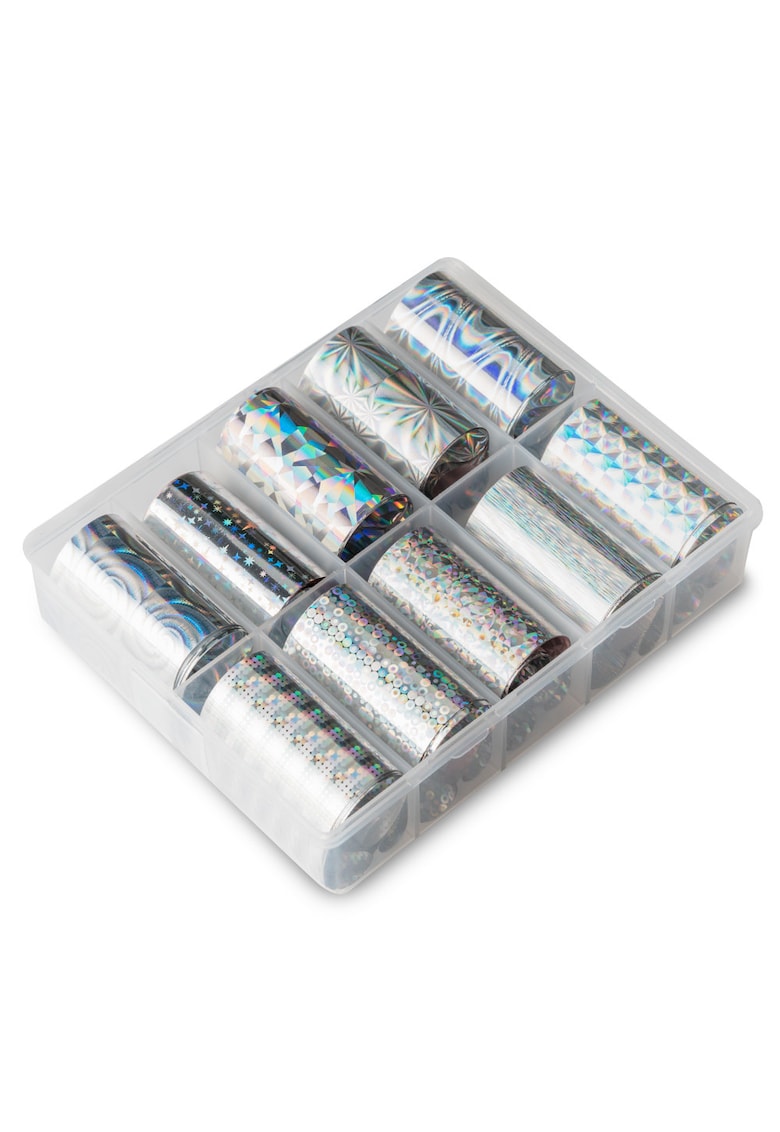 Set folie de transfer 10  holografic - 4x100cm