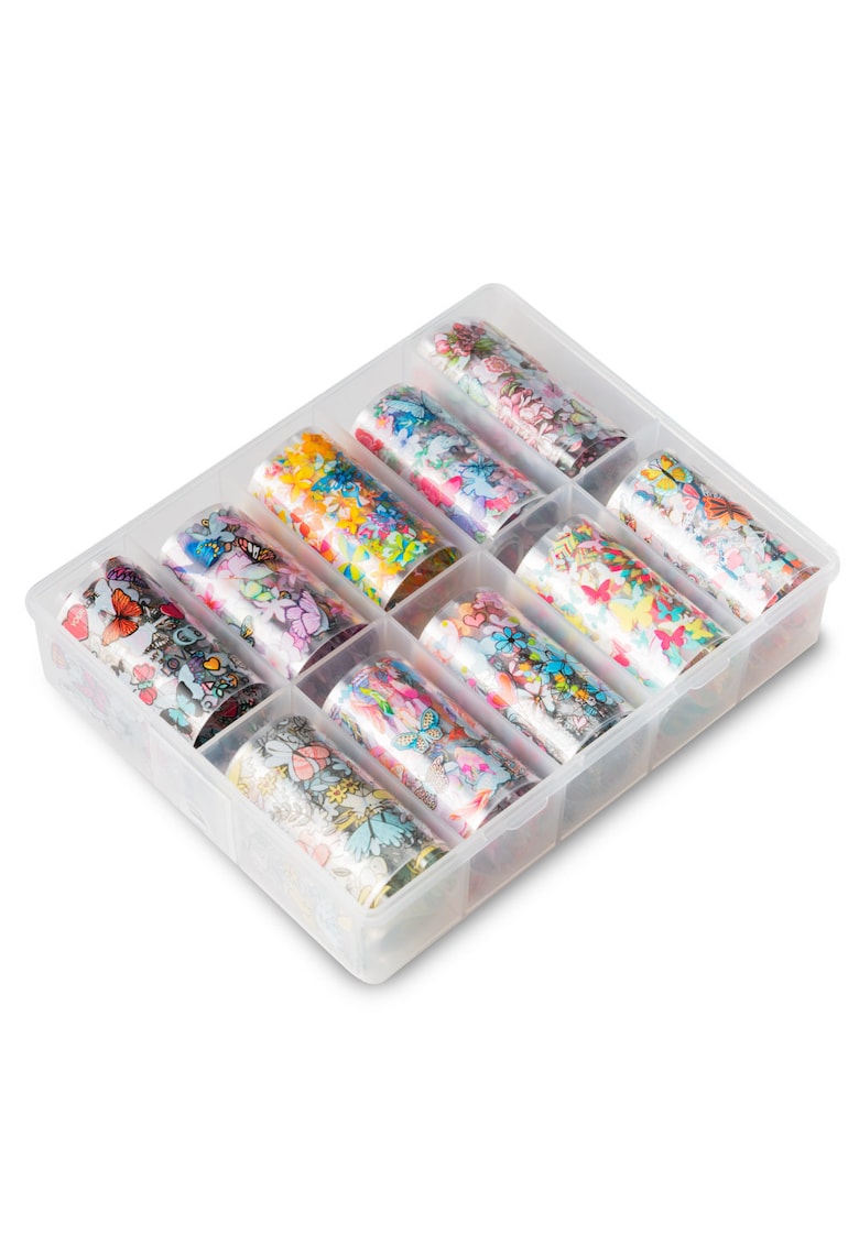 Folie de transfer set 10 French Flowers