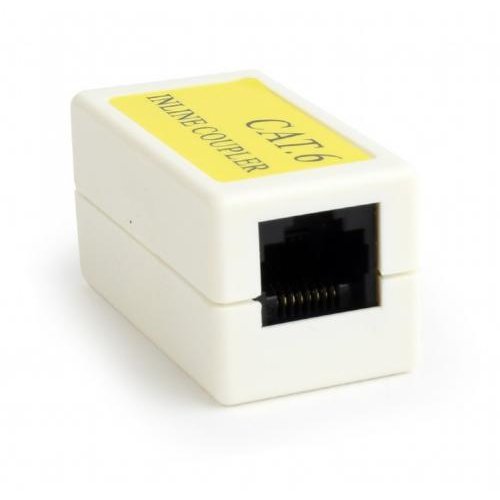 Conector NCA-LC6-01 RJ45 - RJ45 Cat.6 Alb