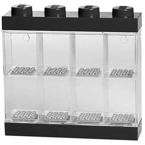 Cutie neagra pentru 8 minifigurine LEGO