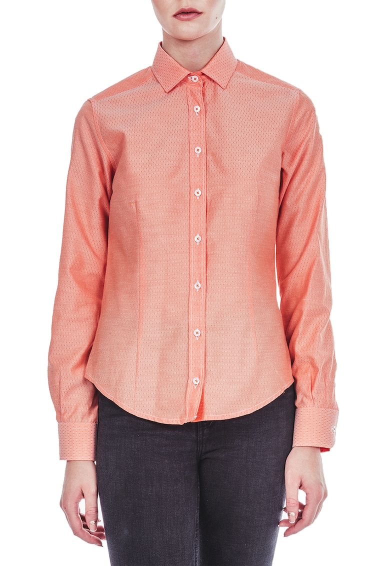 Camasa slim fit - Roz somon