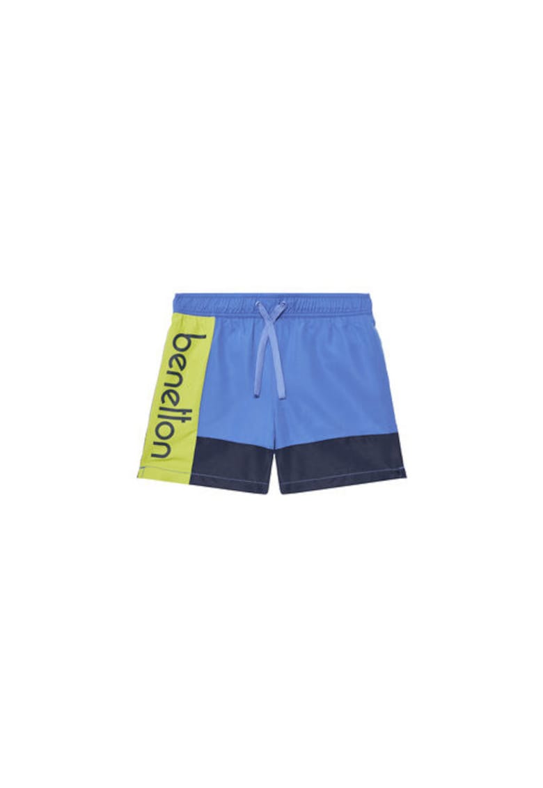 Pantaloni scurti de baie baieti  5JD00X00S - Poliester - Albastru - Albastru