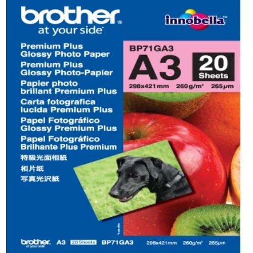 Hartie foto BP71GA3 - A3, lucioasa, 20 coli