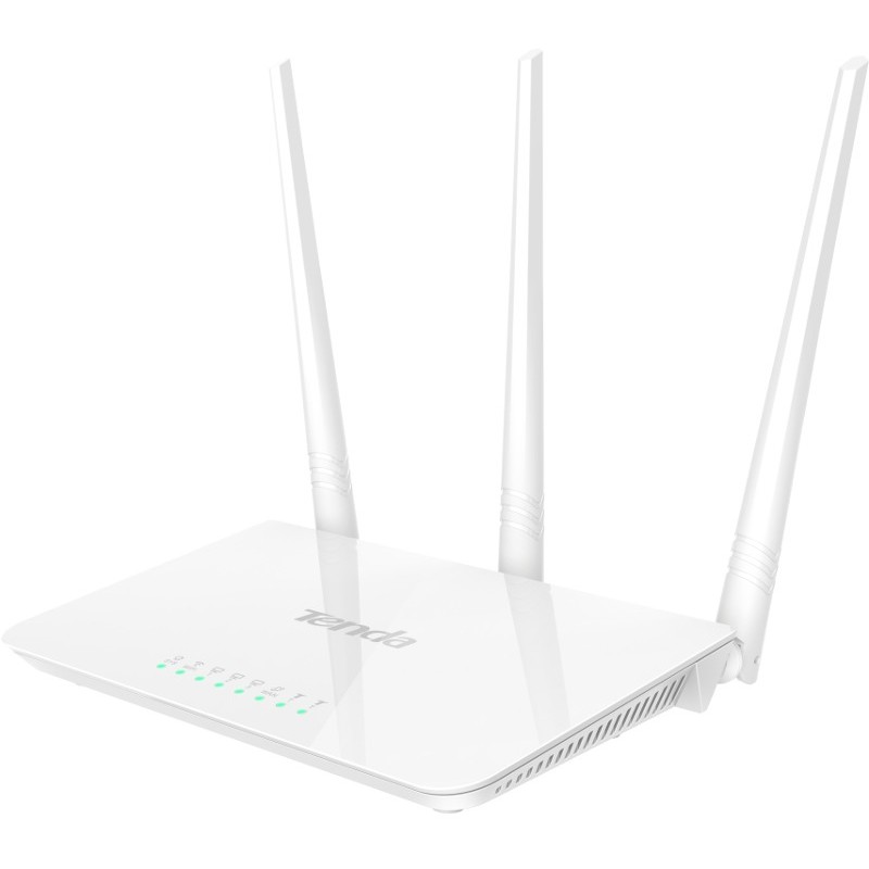 Router wireless F3 Router 3 Port-uri Wireless N 300Mbps, 3 antene fixe (3 x 5dBi)