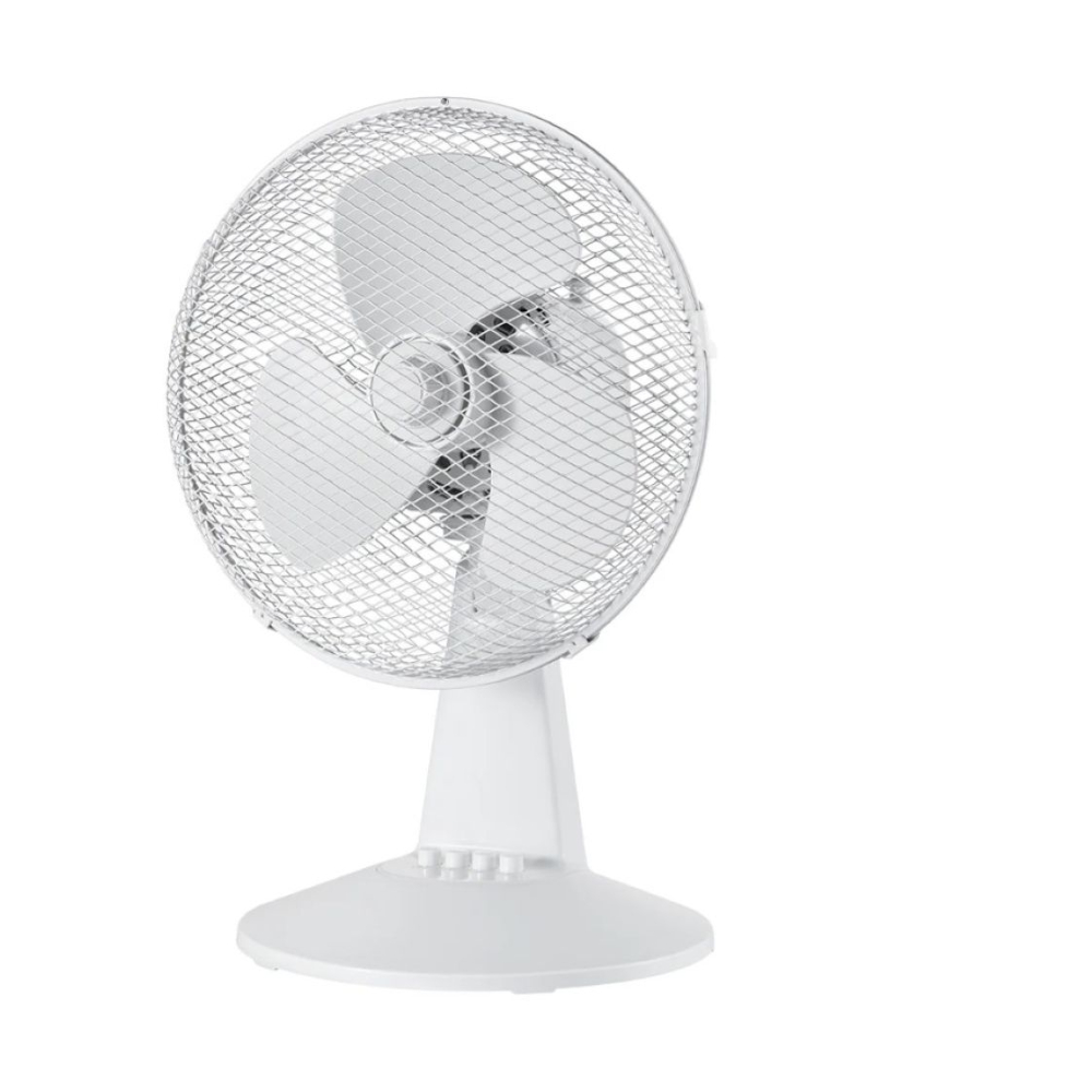 Ventilator de masa Midea FT30-21M, 30 W, diametru 30 cm, alb