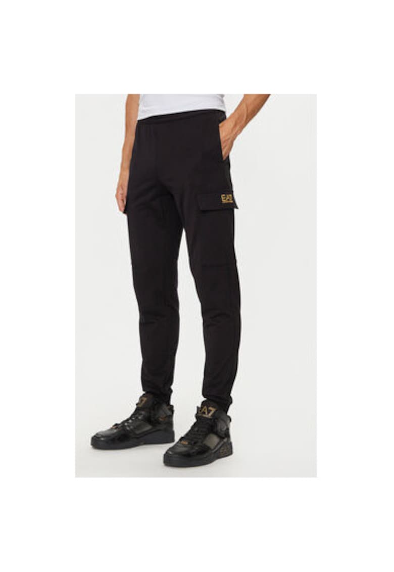 Pantaloni barbati - Emporio Armani  304286582 - Bumbac - L INTL - Negru