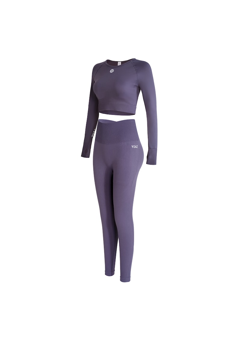 Oferte la Set de bluza si colanti pentru antrenament Legend - Lila