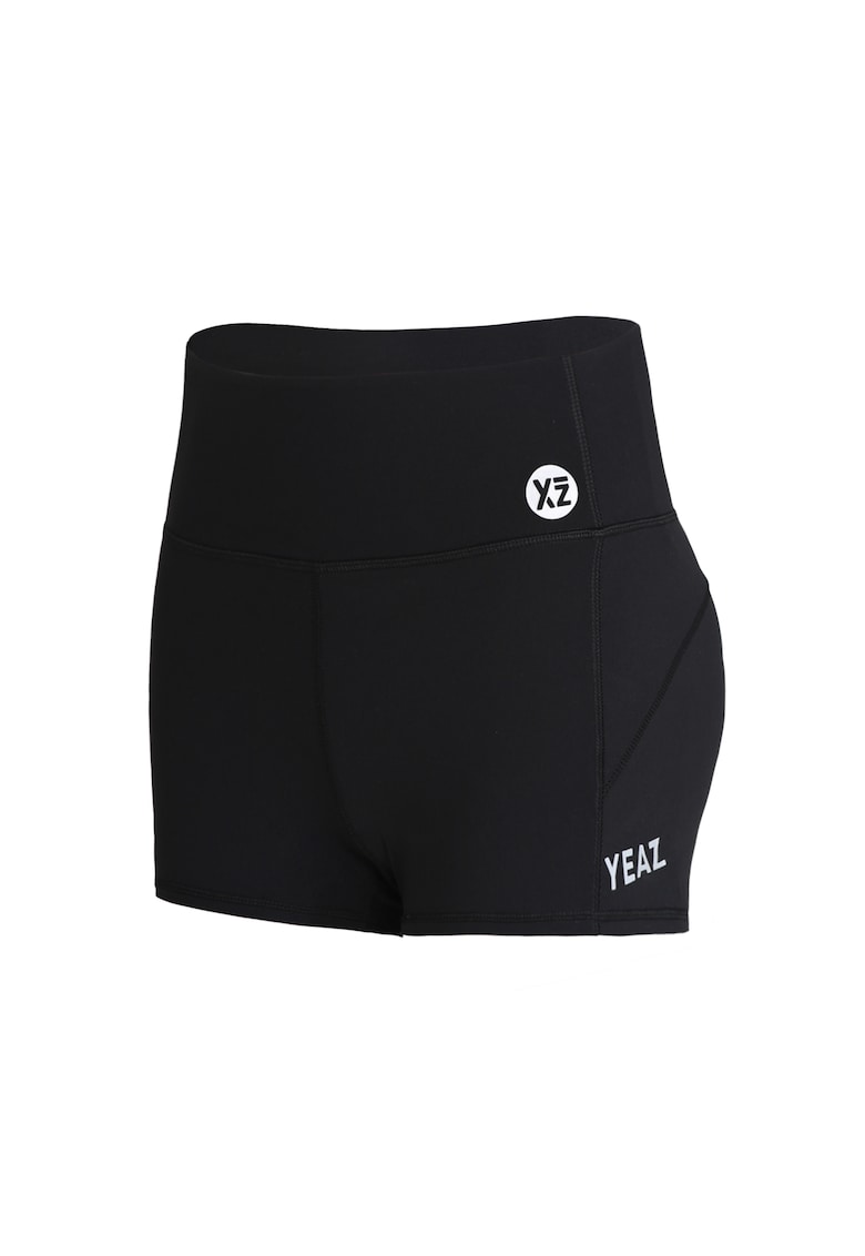 Oferte la Colanti scurti cu talie inalta pentru fitness Xoxo 29057 - Negru