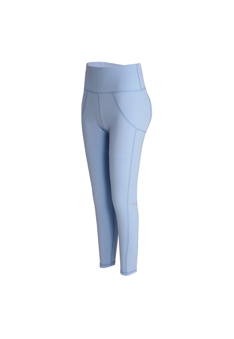 Oferte la Colanti cu talie inalta pentru fitness Classy 29065 - Albastru