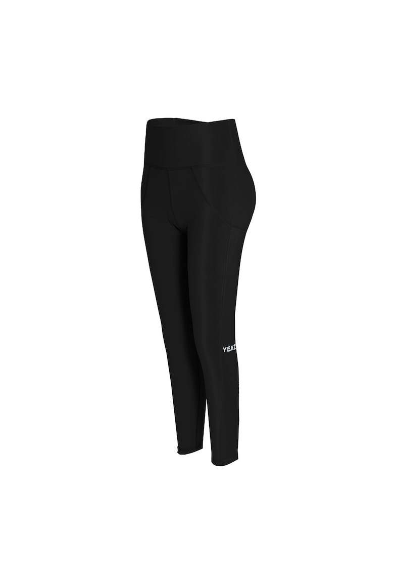 Colanti cu talie inalta pentru fitness Classy 29065 - Negru