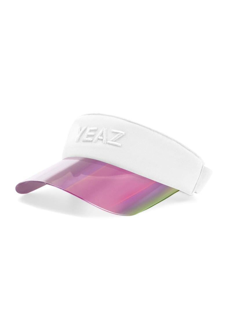 Oferte la Sapca cu cozoroc si logo in relief pentru fitness - Alb
