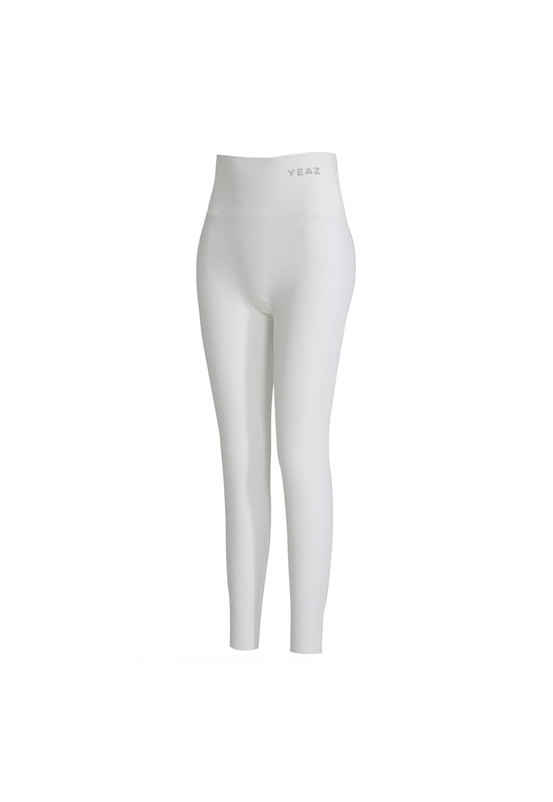 Oferte la Colanti cu talie inalta pentru fitness - Alb