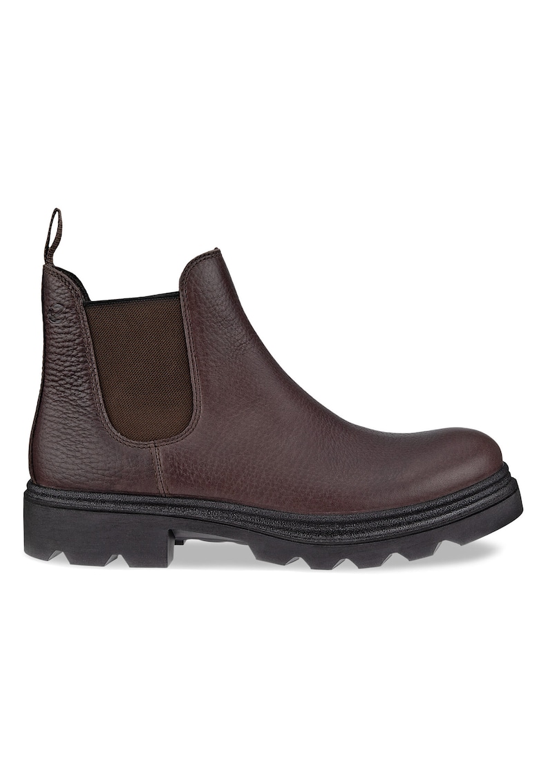 Botine cu glezna joasa barbati  21475401072 - Piele naturala - Maro - Maro