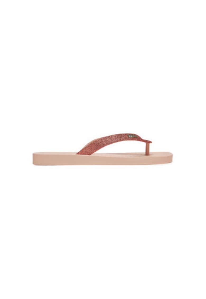 Papuci flip-flop dama  M 35781 - Sintetic - Roz