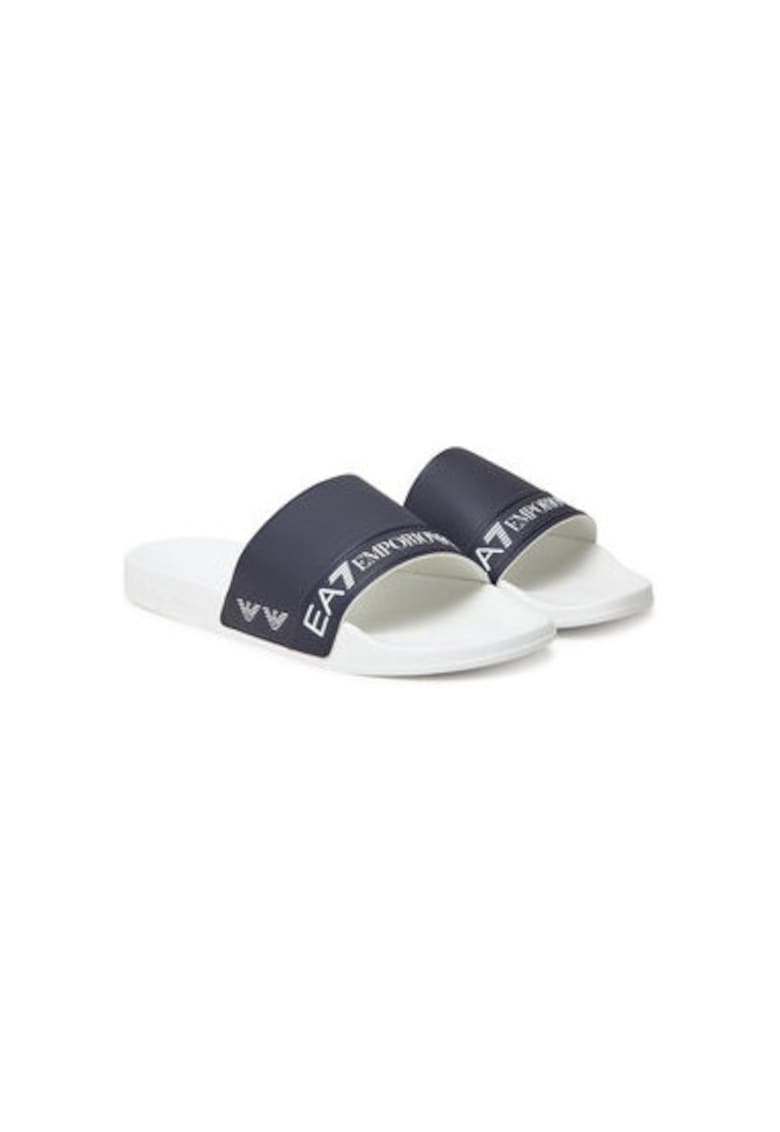 Slapi barbati  Emporio Armani - 7X000110 AF15128 - Sintetic - Bleumarin - Bleumarin