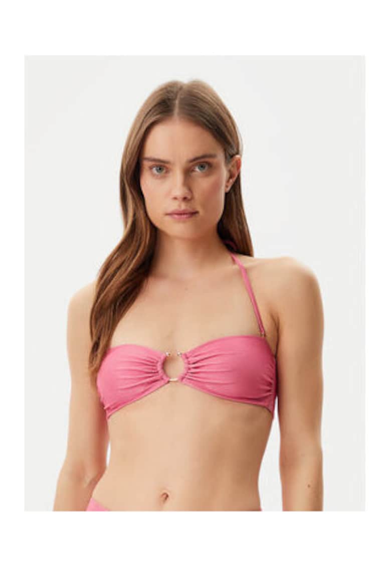 Sutien de baie cu bretele detasabile - roz