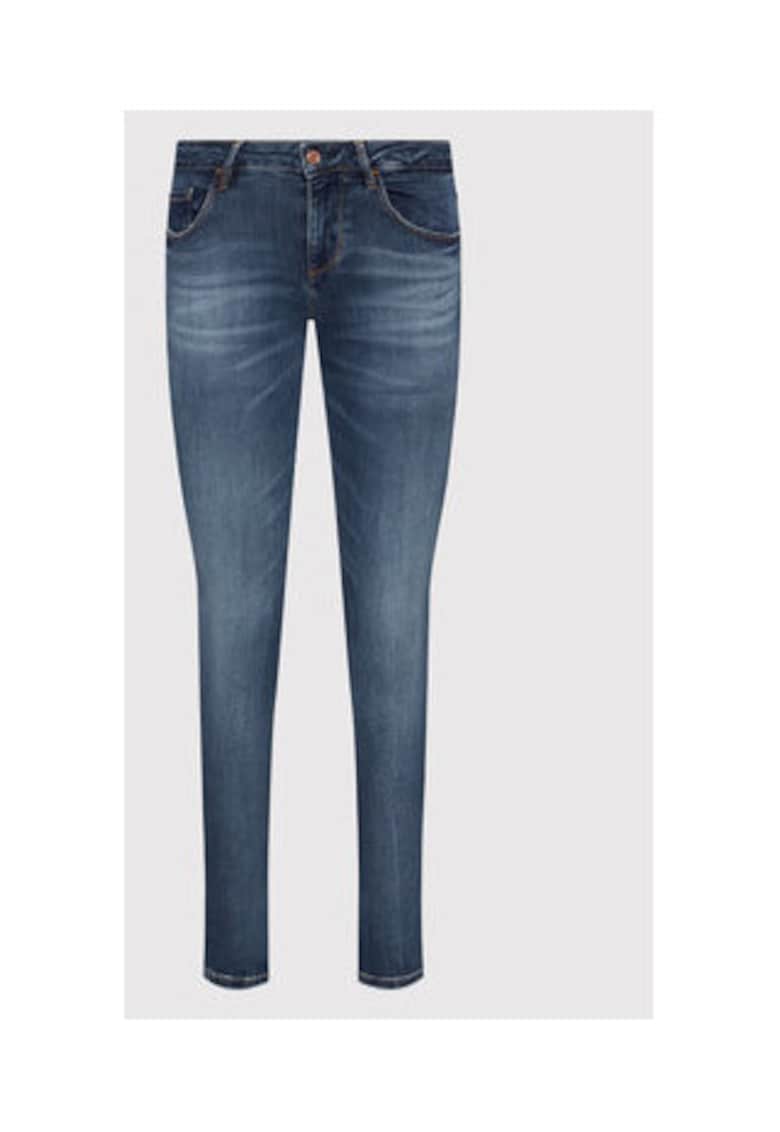Blugi skinny cu 5 buzunare