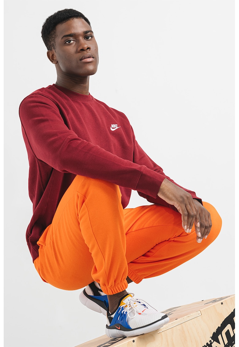 Bluza de trening cu decolteu la baza gatului Sportswear - Rosu