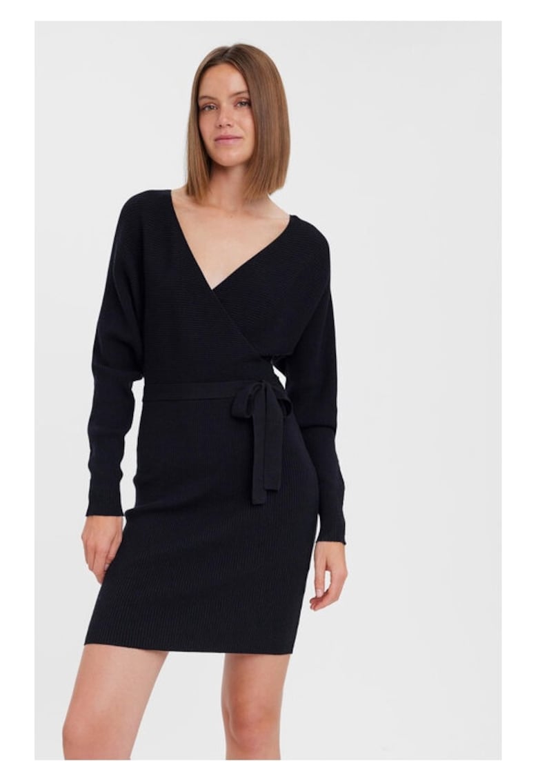 Rochie dama -  Negru - Viscoza -