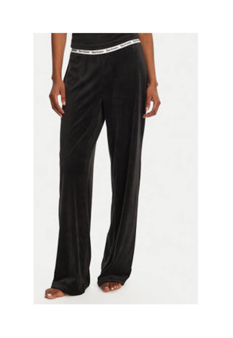 Pantaloni dama -  negru - poliester