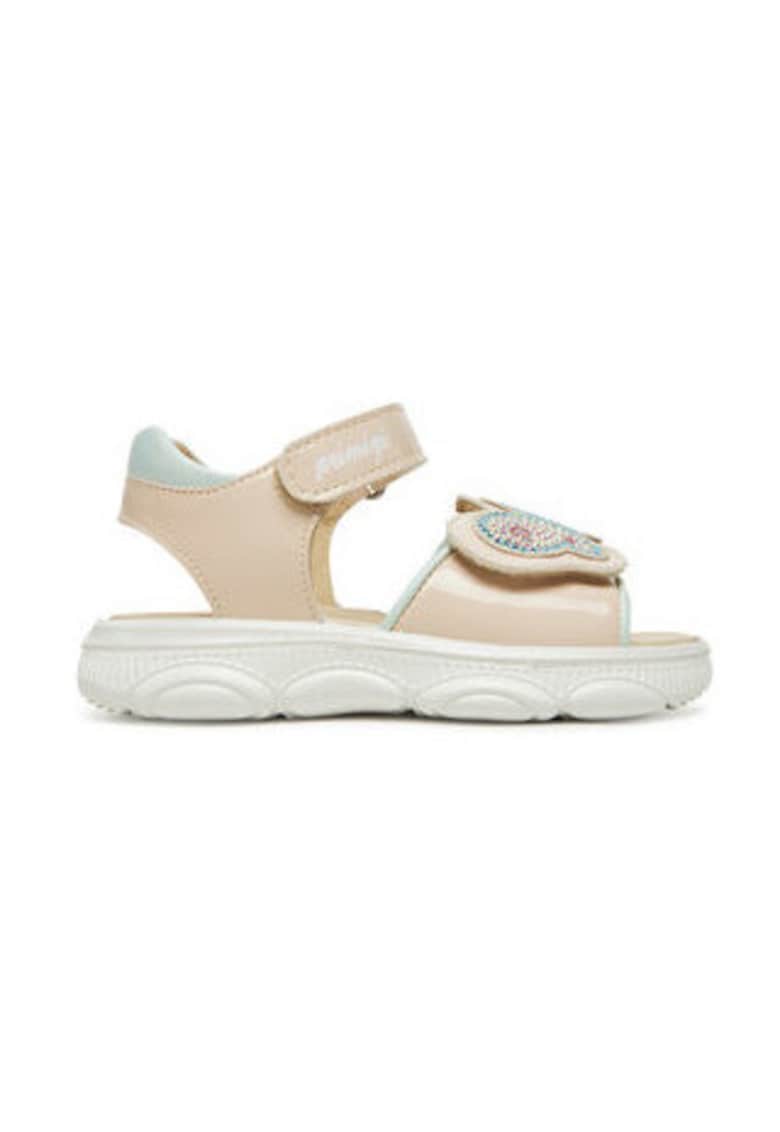 Sandale fete - 7872122 -  Piele naturala - Bej