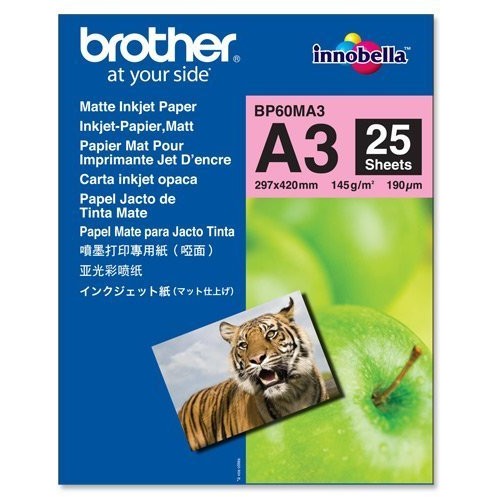 Hartie foto BP60MA3 - A3, mata, 25 coli