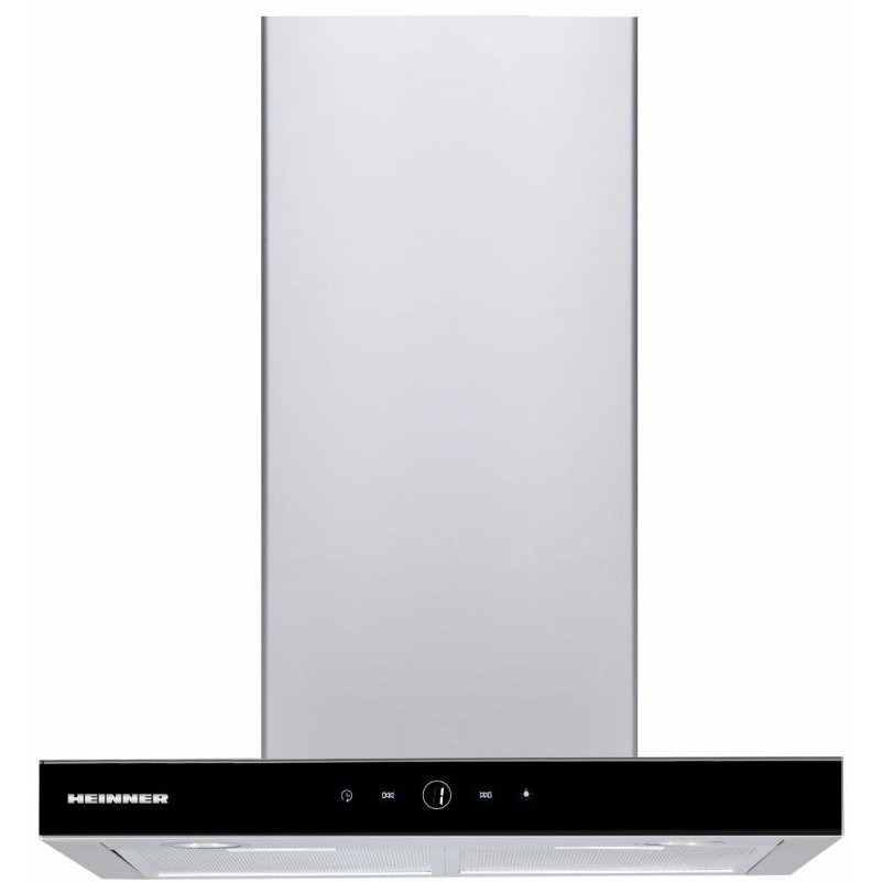 Hota decorativa incorporabila HDCH-F4560TIX 1 motor 3 viteze 488m3/h Inox Black Glass