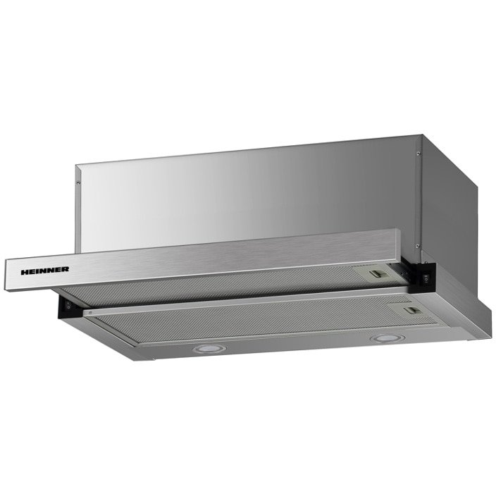 Hota telescopica incorporabila HTCH-F660IX 1 motor 2 viteze Inox