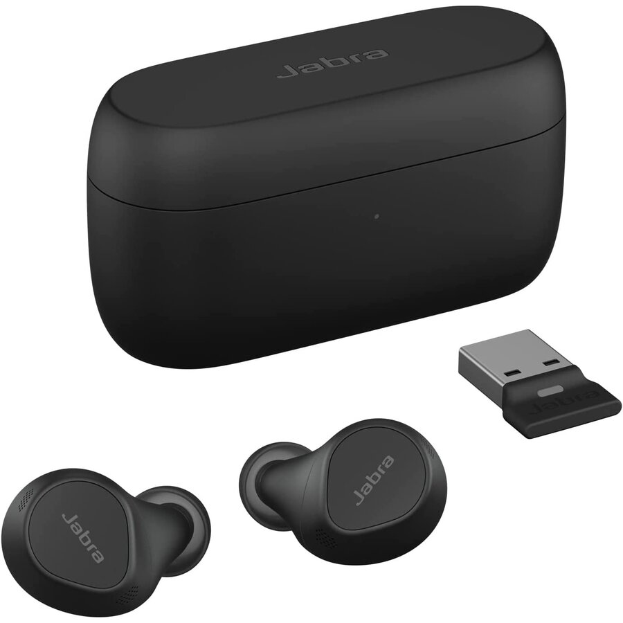 Casti Evolve2 Buds, headphones (black, UC, USB-A, Bluetooth)