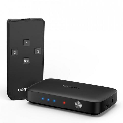 Switch Video CM332 4K la 30Hz 3 x HDMI Negru
