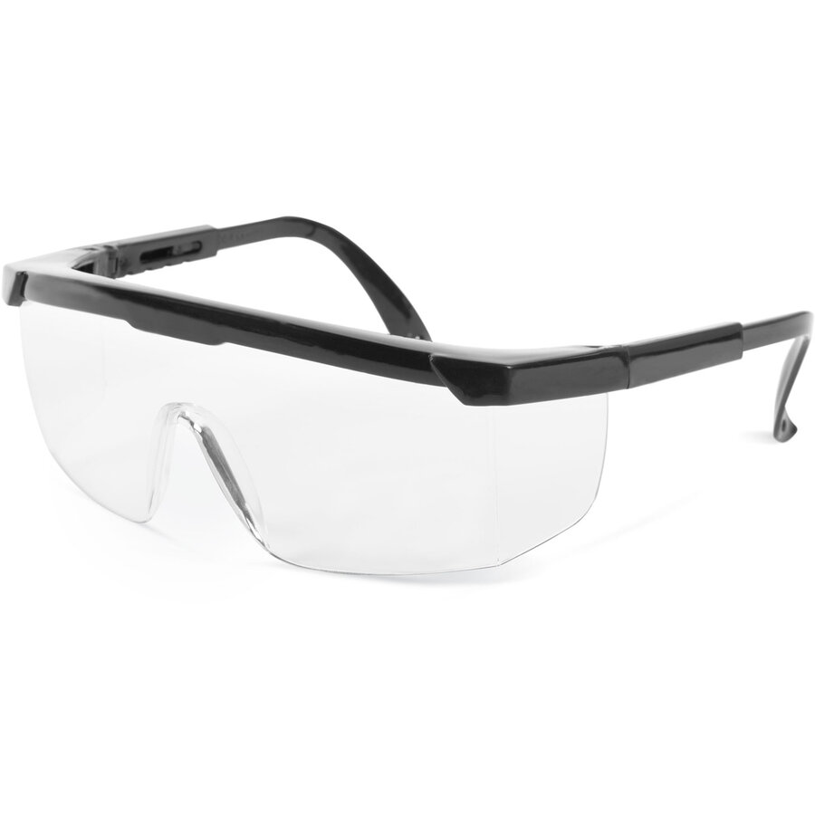 Ochelari Profesionali 10384TR cu Protectie UV Negru/Transparent