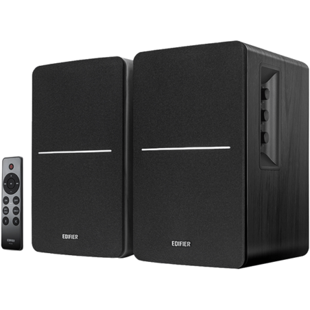 Boxe R1280DBS-BK 2.0 Bluetooth Telecomanda Wireless RMS 42W Negru