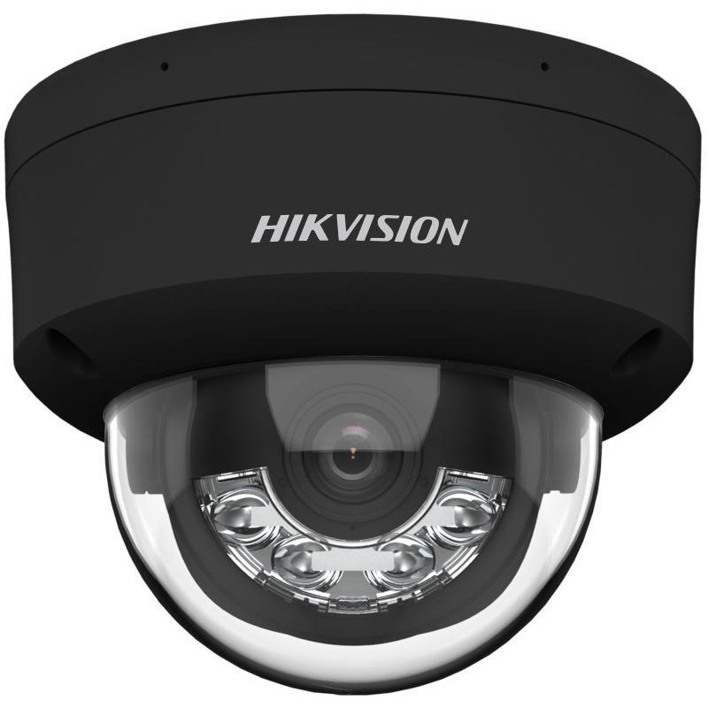 Camera IP, AcuSense, 4MP, lentila 2.8mm, IR 30m, WL 30m, 2xMic., Alarma, IK10 - HIKVISION DS-2CD2143G2-LIS2U/BK