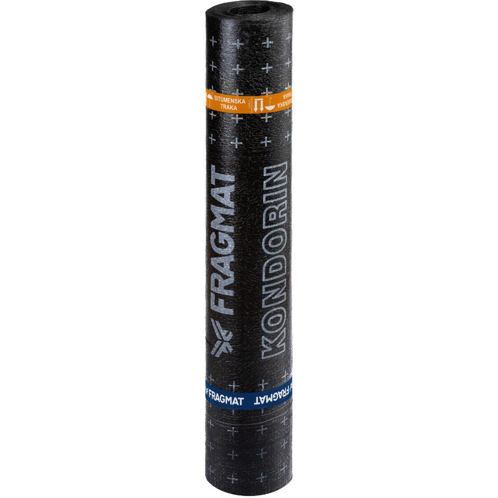 Membrana bituminoasa Kondorin PG 3kg/mp, armatura din poliester, finisaj cu film PE, 10 mp/rola