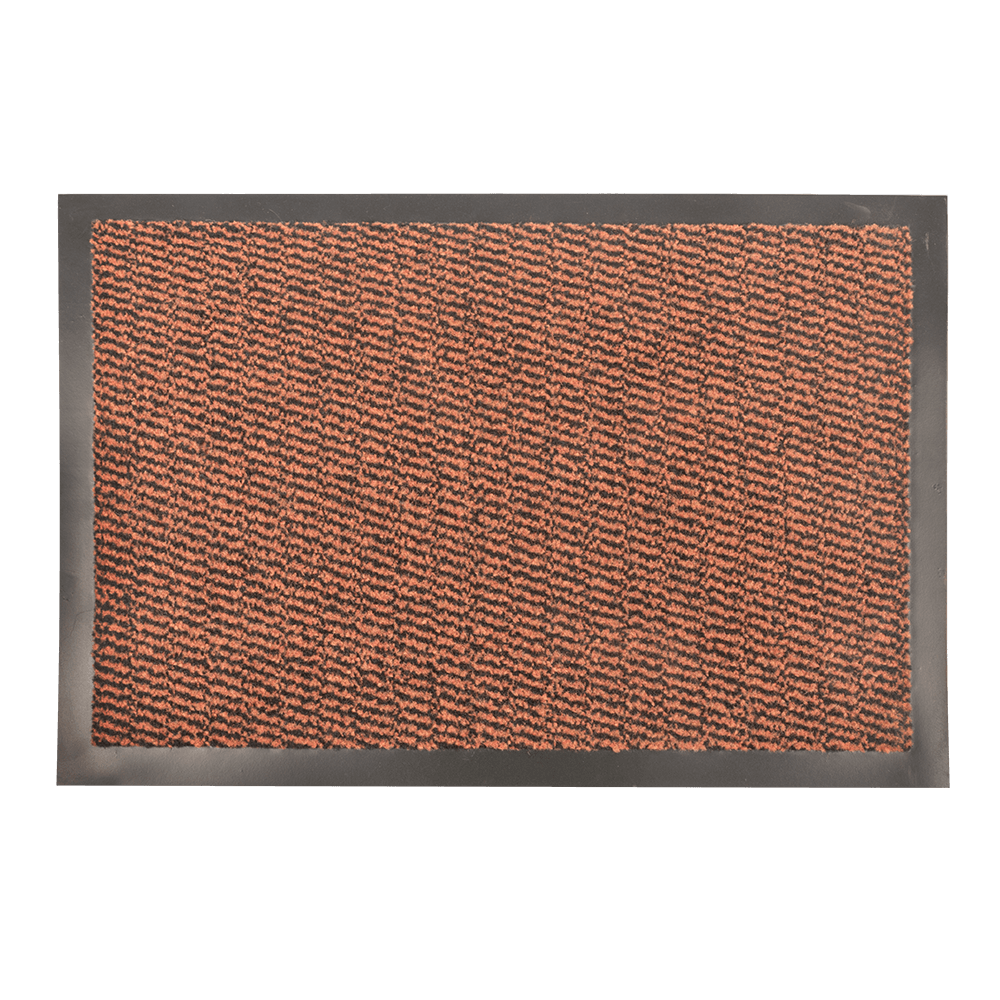 Stergator intrare Leyla 87 PC, rust/negru, 90 x 150 cm