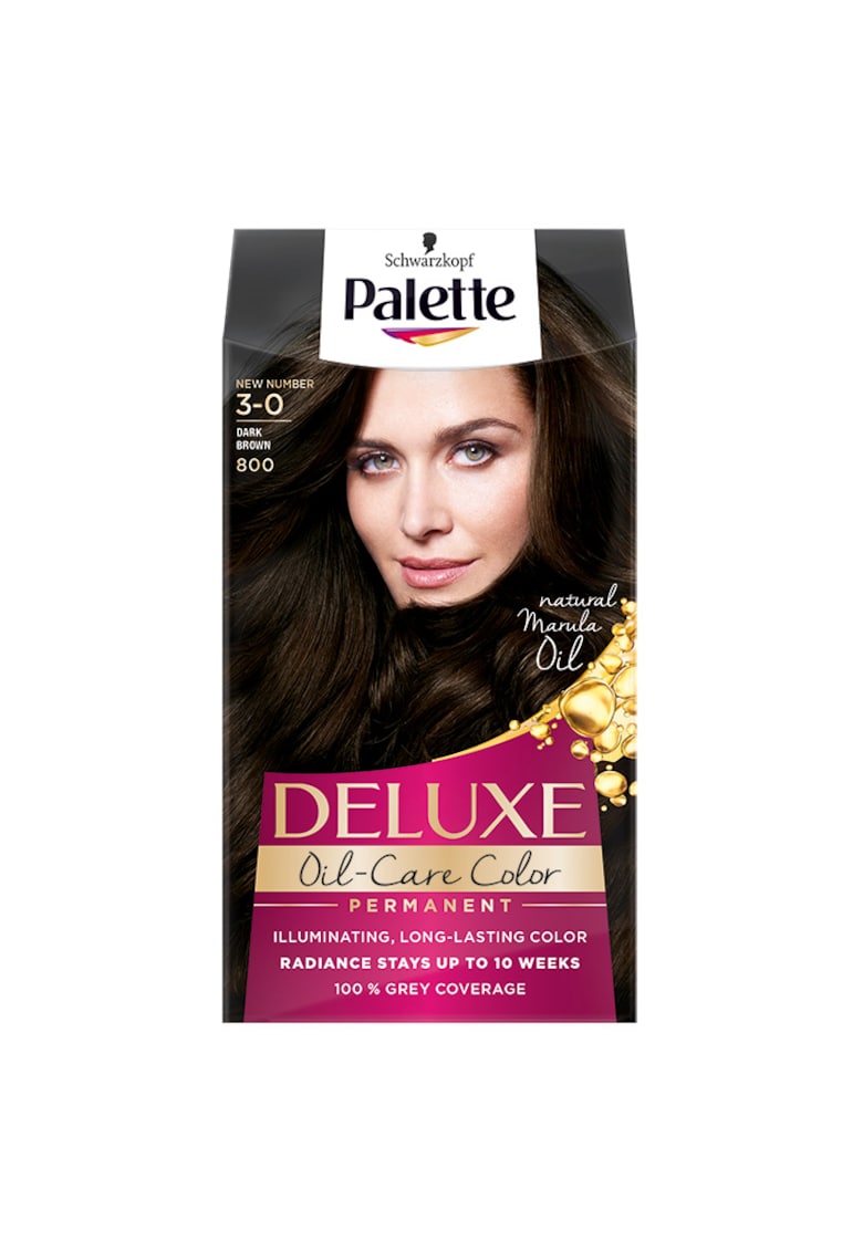 Vopsea de par permanenta  Deluxe 1 - Saten Inchis