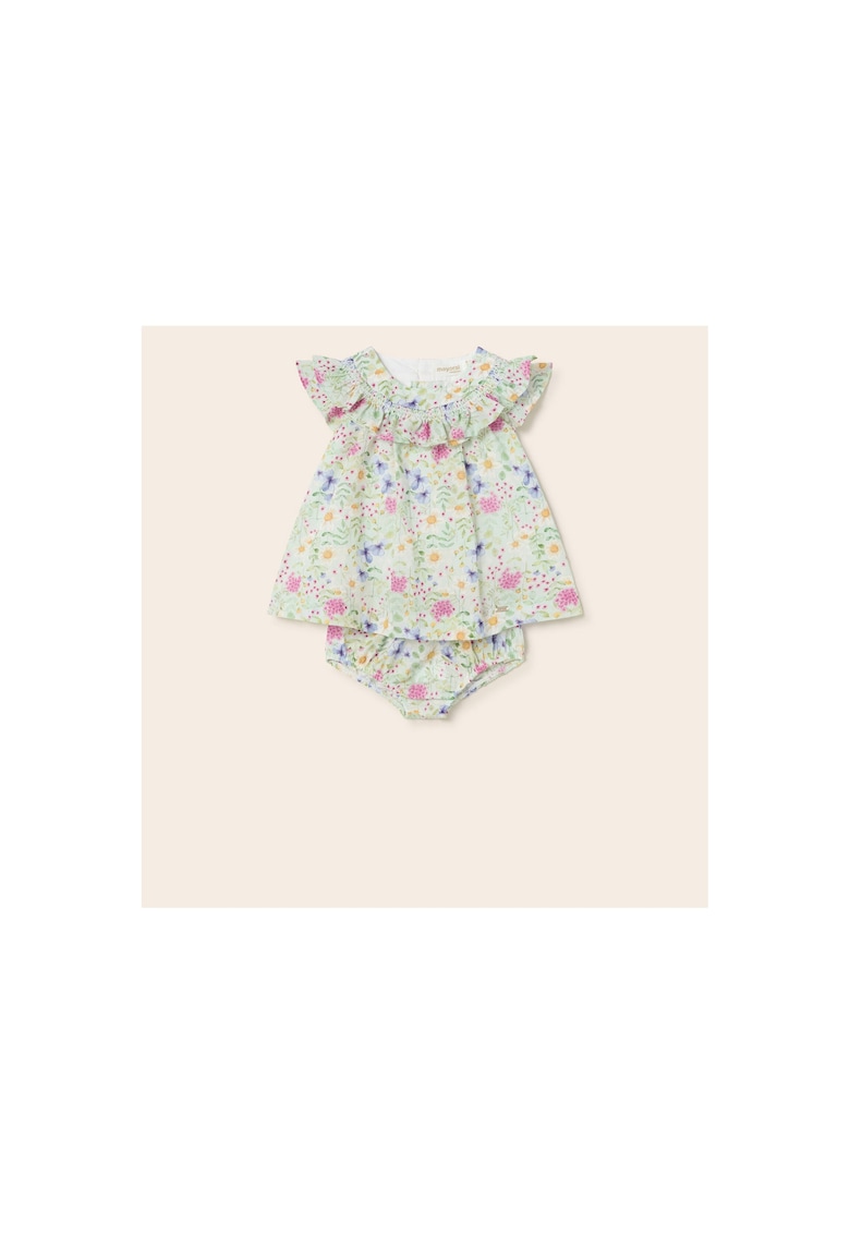Rochie fetite -  301829782 - Bumbac - Albastru - Albastru