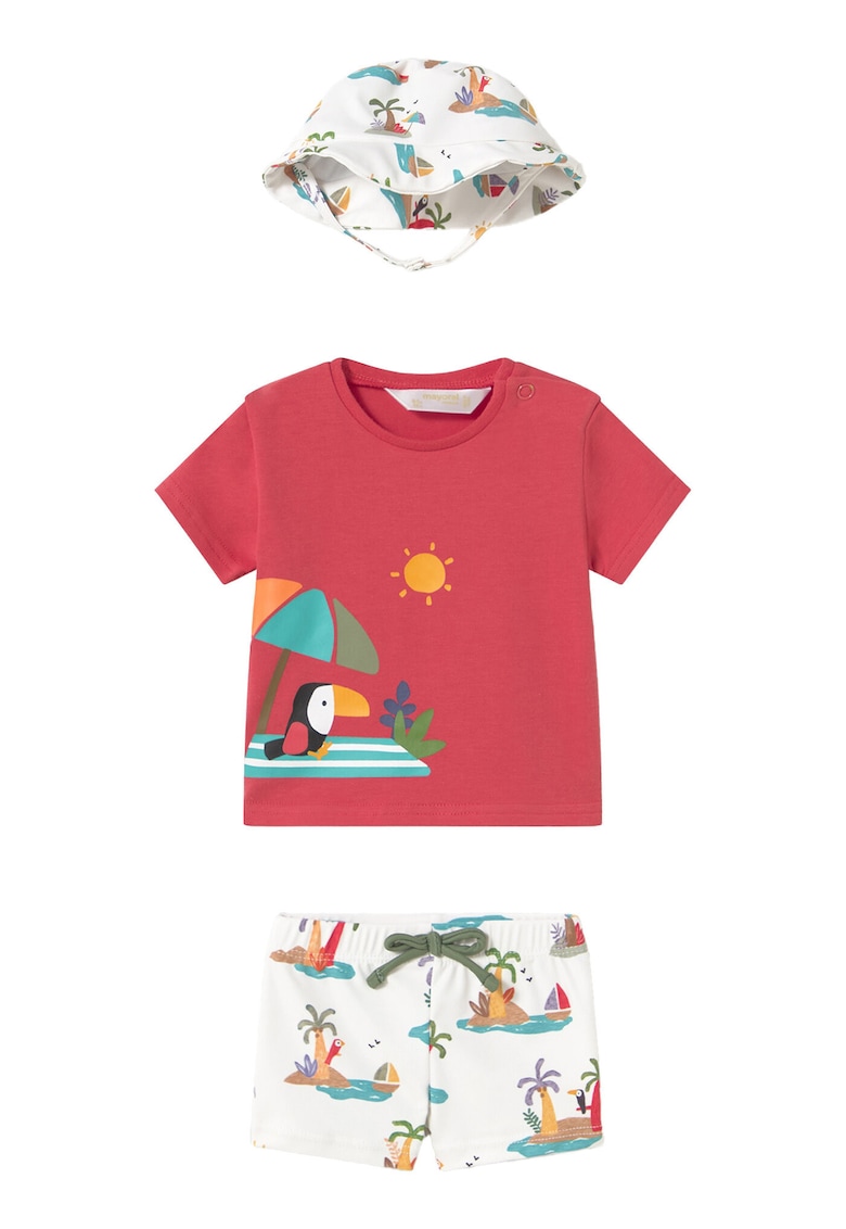 Compleu  1618 72 - bumbac/elastan - multicolor -