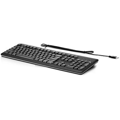 Tastatura QY776AA, cu fir, USB, Neagra