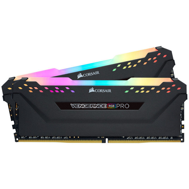 Memorie Vengeance RGB PRO Black 16GB DDR4 2666MHz CL16 Dual Channel Kit