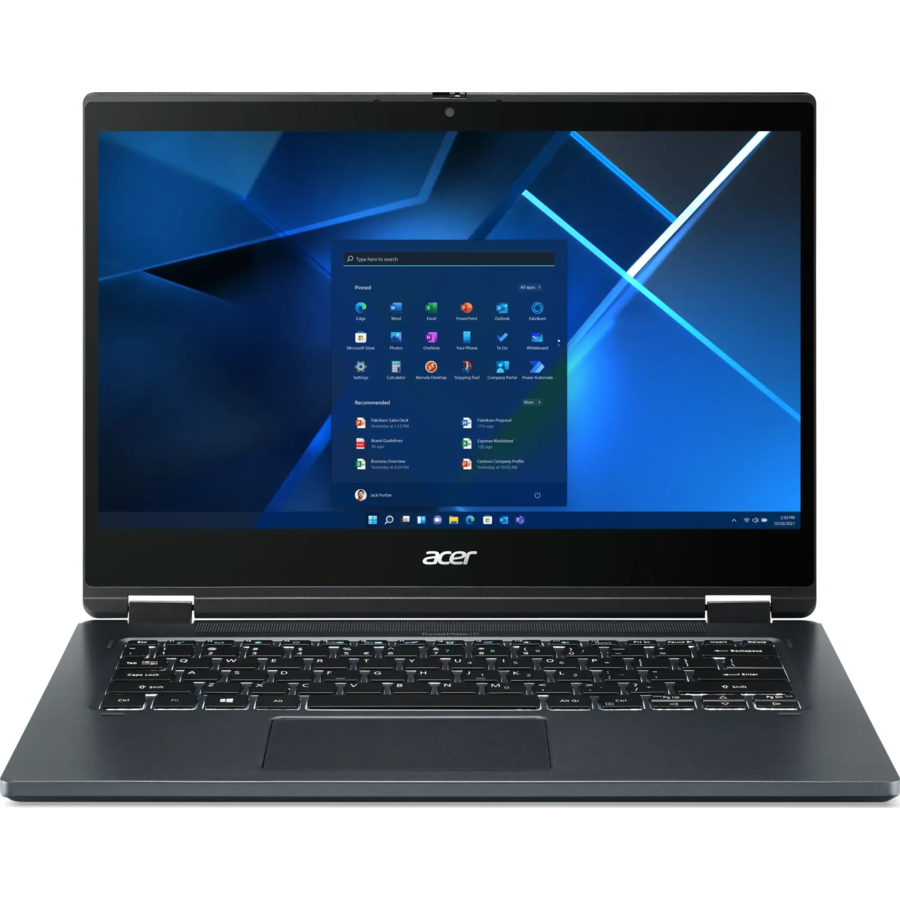 Laptop Travelmate P4 WUXGA 14 inch Intel Core Ultra 7 155U 16GB 512GB SSD Windows 11 Pro Slate Blue Layout DE