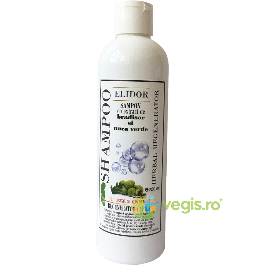 Sampon Regenerator cu Bradisor si Nuca Verde 250ml