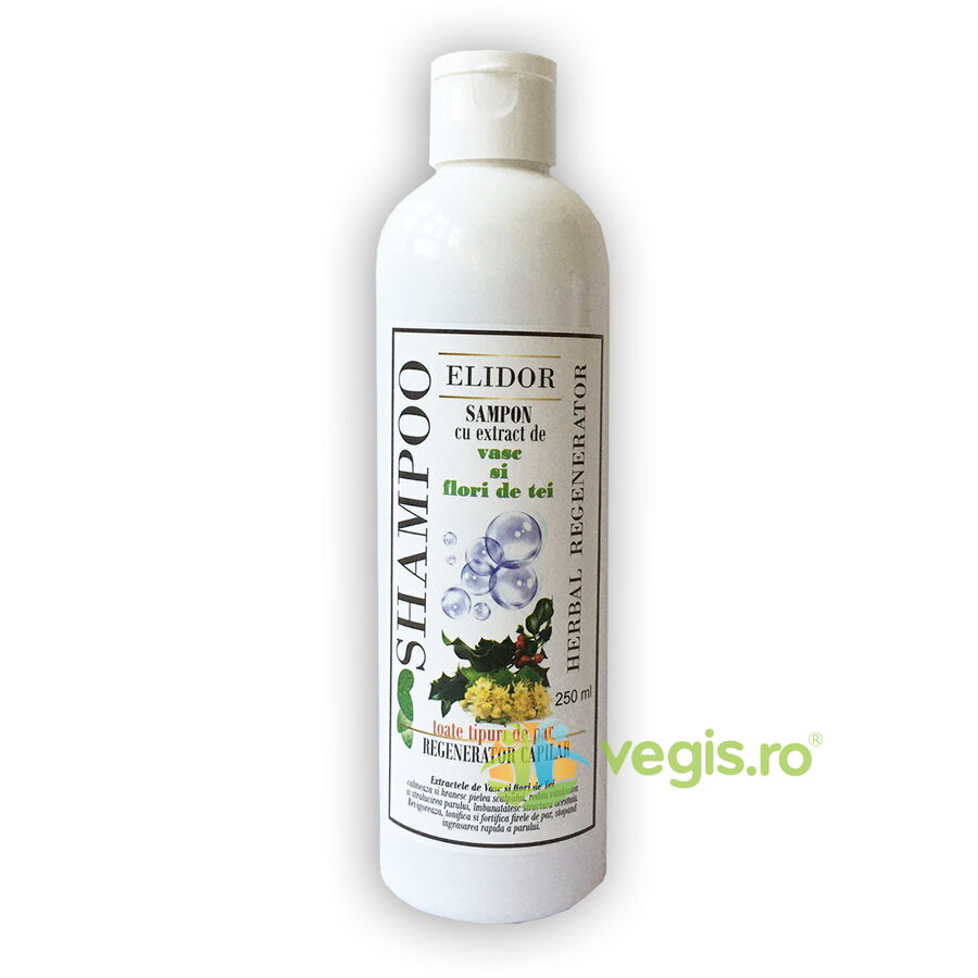 Sampon cu Extract de Vasc si Flori de Tei 250ml