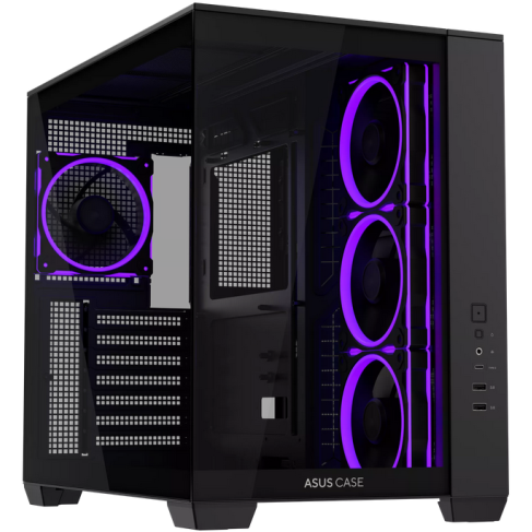 Carcasa A32 Plus TG ARGB Black