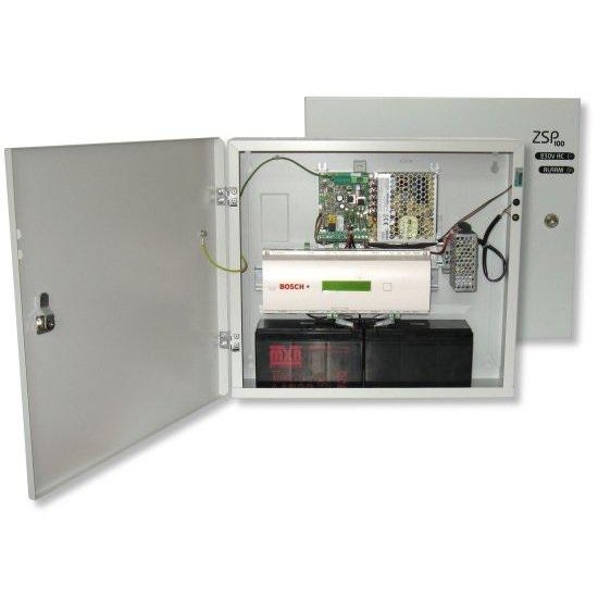 Sursa de alimentare detectie incendiu Merawex ZSP100-2.5A-18 24V 2.5A cu backup, EN 54-4(Detectie incendiu), EN 12101-10(Detectie fum si temperatura).